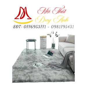 Thảm Lông Trải Sàn Phòng Khách, Phòng Ngủ Cao Cấp Tặng Kèm Đế Chống Trượt | Nội Thất Duy Anh